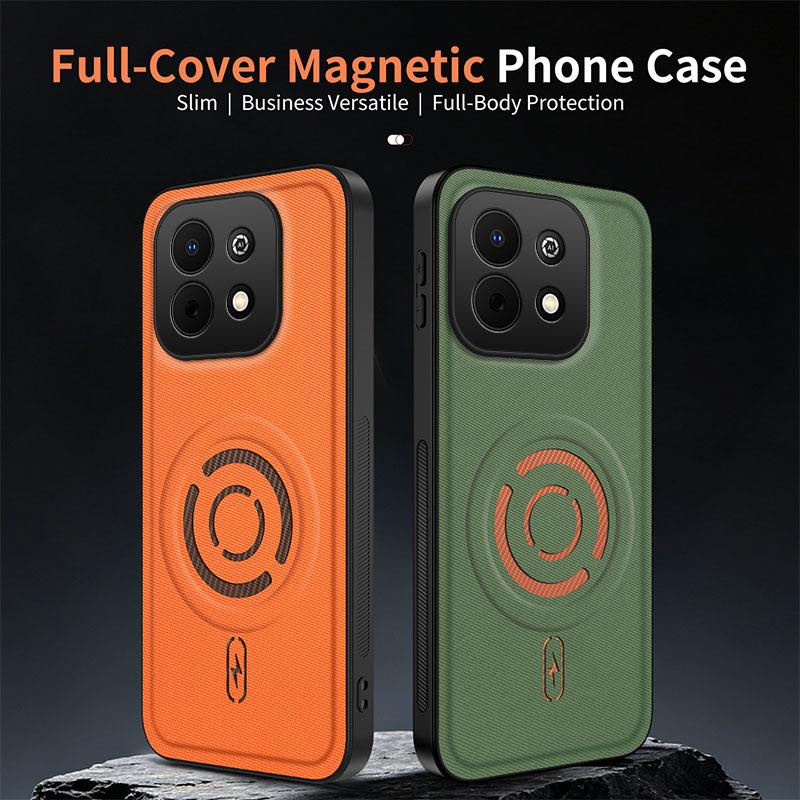 For Huawei Nova Y74 Case Huawei Nova Y74 Cover Phone Case Luxury Magnetic Silicone ShockProof Protective Back Cover Coque