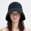 [Brown Hat]_Deauville Hat - Black