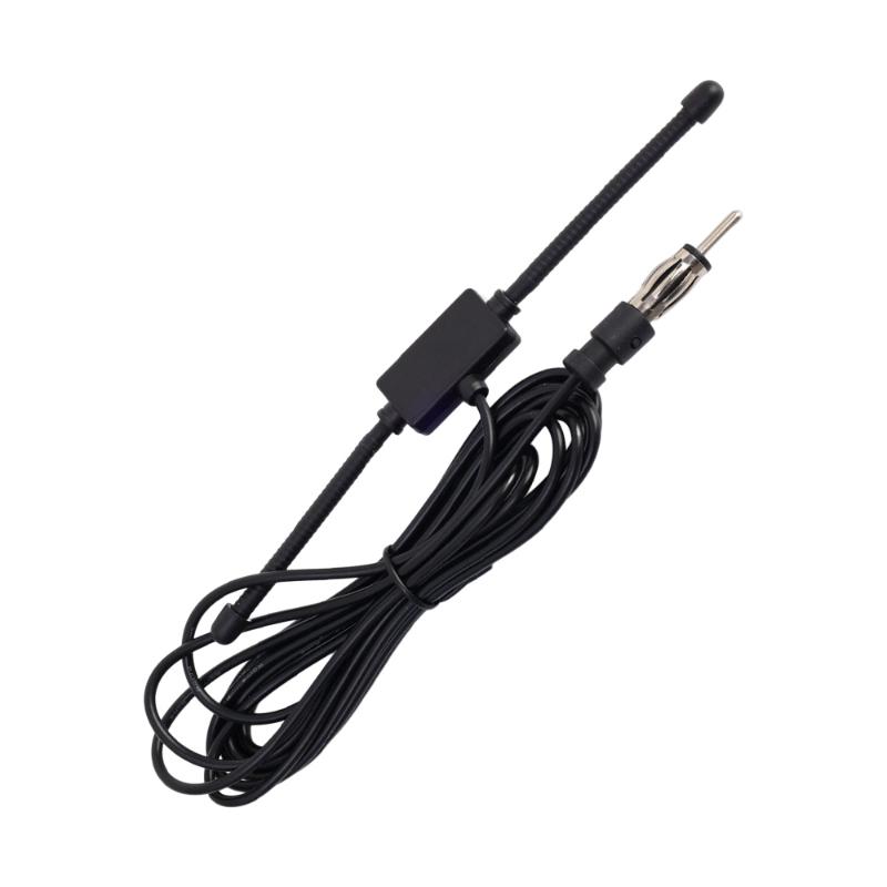 Universal Car Windshield AM FM 12V  Radio Antenna Signal Amplifier Booster Hidden Radio Active Truck Stereo B0H2 Antenna Antena