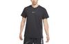 T Shirts Men's Black Crew Neck Moderate Straight Fit DD1829-010