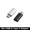 C Female Mini USB Male Data Transfer OTG Adapter Data Transfer Connector Mini 5 Pin USB Adapter Mini USB To Type-C Connector