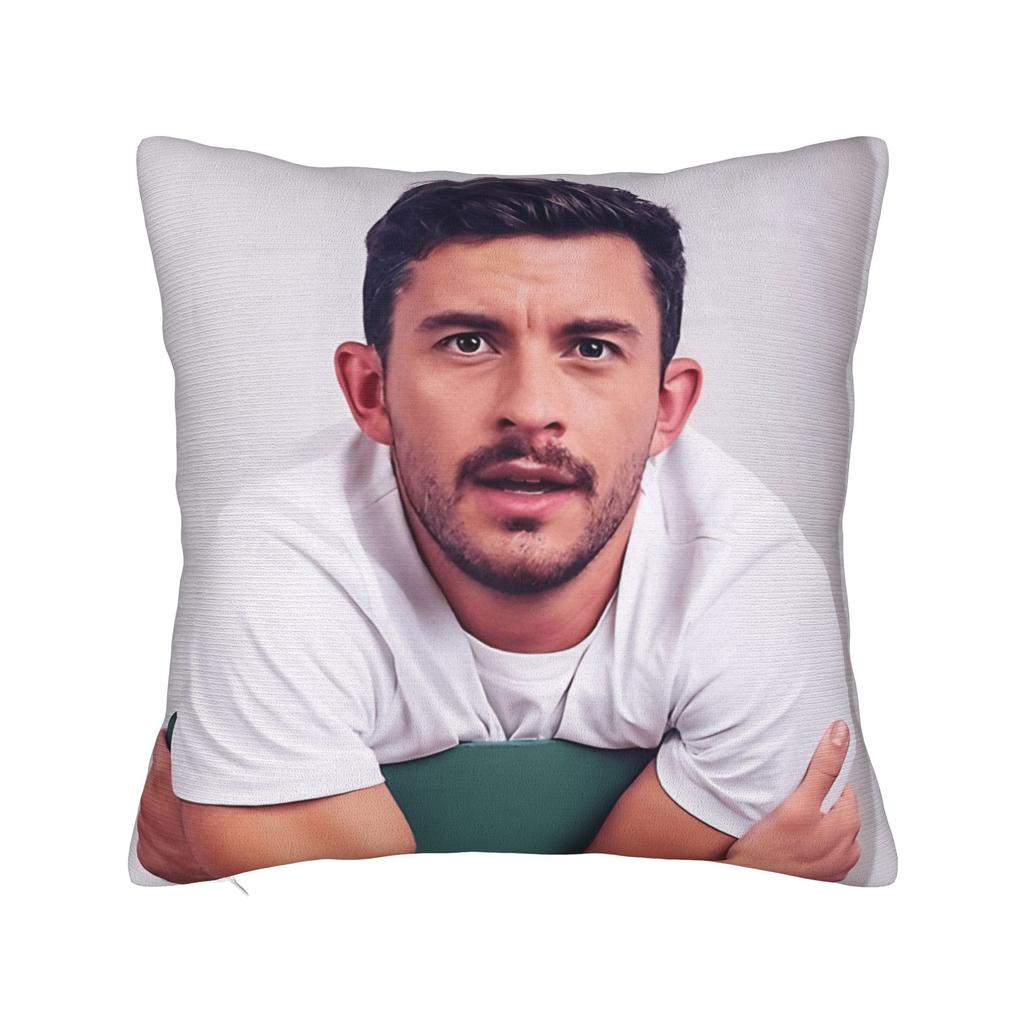 Pillow Cover Jonathan Bailey Vintage Bootleg Graphic Cushion Cover Vintage Pillow Case For Living Room Chair Pillowcases