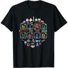 Science Teacher Periodic Table Chemical Elements T-shirt Casual Crew Neck T-shirt Christmas Gift Summer Women Clothing Y2K Top