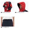 RAINMAX Rain Suit Red L [Daiwa] Combi-Up DR-3126