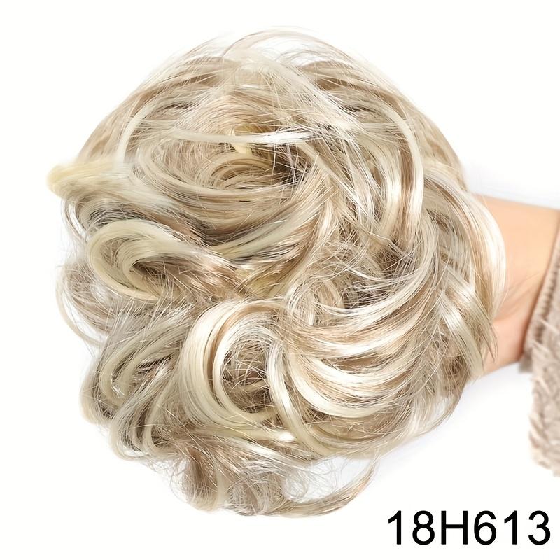 

Синтетический коготь в шиньоне кудрявый небрежный пучок для волос для женщин резинка для волос накладные волосы аксессуары для волос на Хэллоуин Рождество