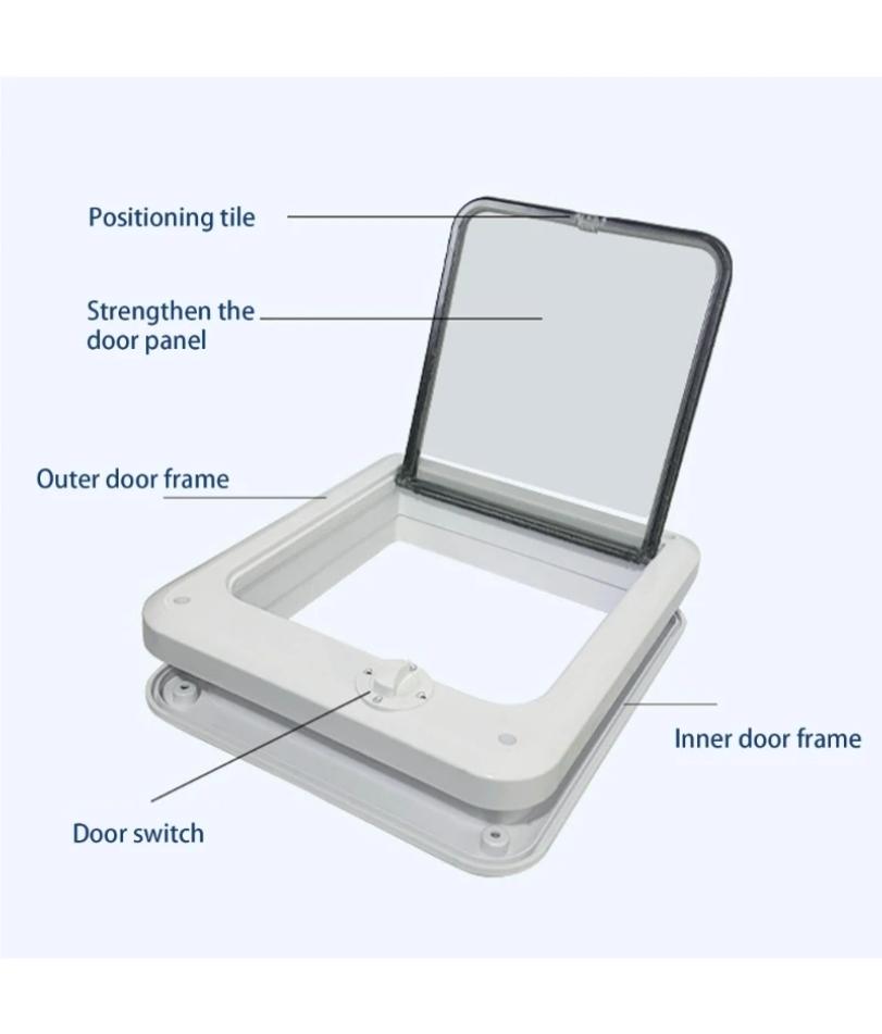 Flap Pet Door Dogs Flap Door 4 Ways Controllable Cats Door Dog Access Door Pet Entry Gate Door Convenient Pet Accessories