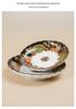 Mino Ware Japanese Retro Ceramic Tableware Set: Plates, Dishes, and Rice Bowls