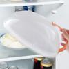 Microwave Splash Proof Cover for Food 10.24 Inch Clear Microwave Lid with Handle Fits Standard Dinner Plates And Bowls BPA-Free Dishwasher Safe