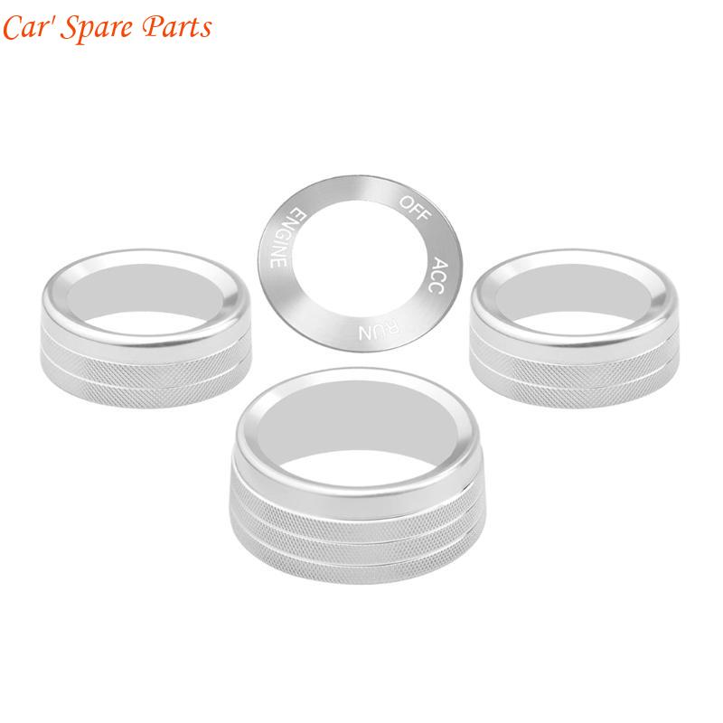 

Y4UA Engine Start Stop Button Trim for Challenger- 15-21 Red Blue Silver Green серебряный