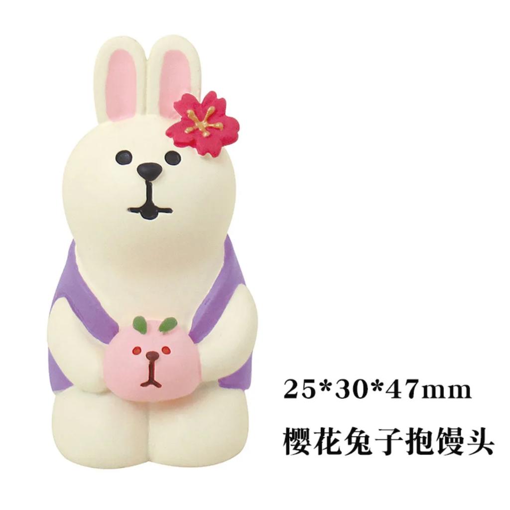 1pc Japan Cherry Blossom Festival Japan Decoration Figurines Resin Craft Home Decor Desk Accessories Scene Decoration Gifts