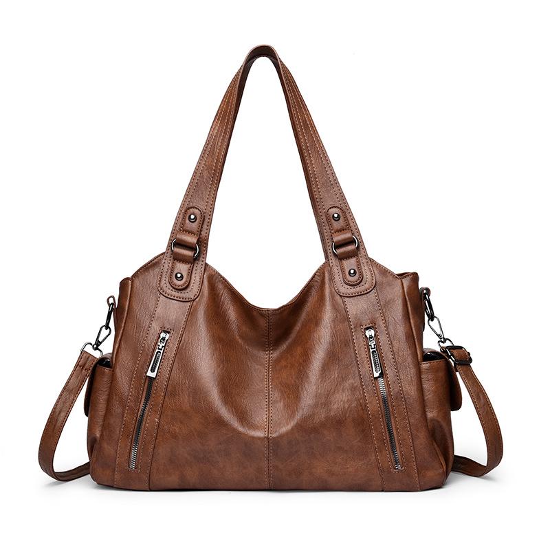 Retro Fashion Women's Tote 2026: Versatile High-End, Large Capacity Underarm Bag