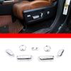 ABS Silver For Toyota Tundra 2014- Interior Modified Car Center Control Decorative Strip Sticker Car Accessories