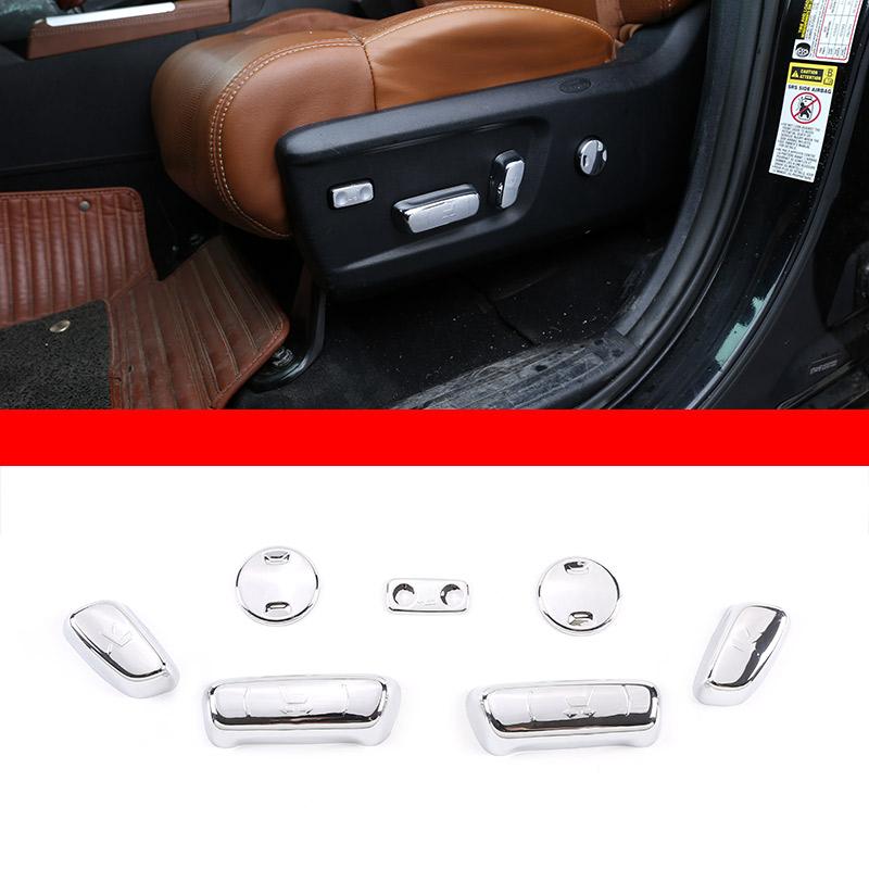 

ABS Silver For Toyota Tundra 2014-2026 Interior Modified Car Center Control Decorative Strip Sticker Car Accessories