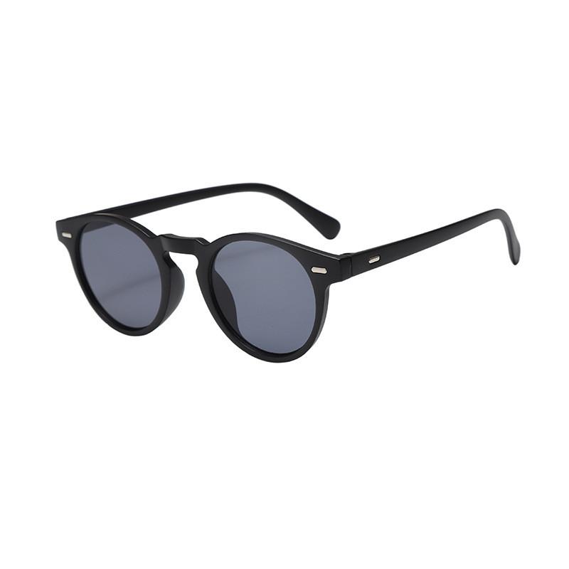 New Arrival Fashion Wind Vintage Retro Transparent Frame Sunglasses Round Sun Glasses Men And Women