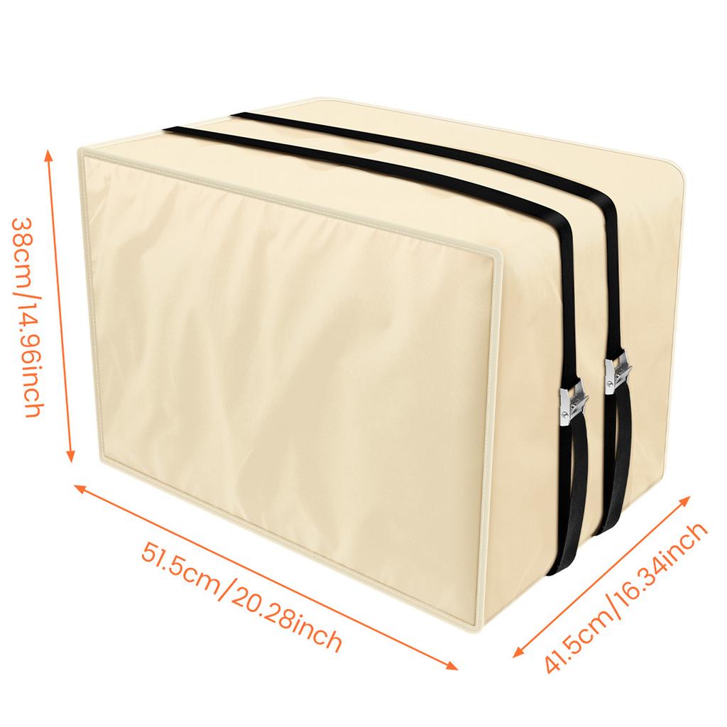 Winter Window Air Conditioner Cover 3 Layer Insulation Waterproof Windproof Oxford Cloth Outside AC Unit Protection Cover