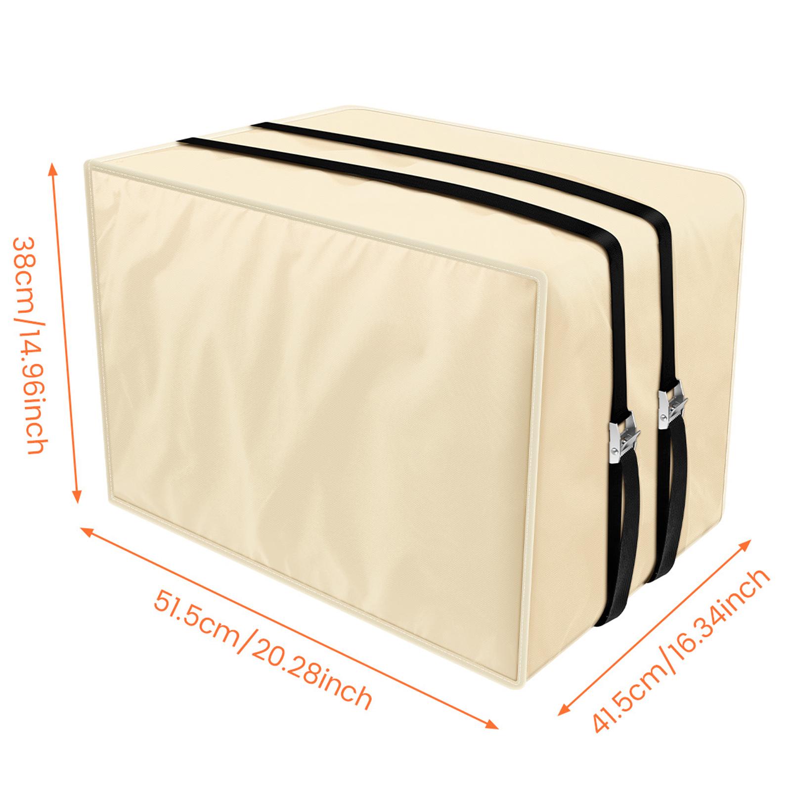 

Winter Window Air Conditioner Cover 3 layer Insulation Waterproof Windproof Oxford Cloth Outside AC Unit Protection Cover