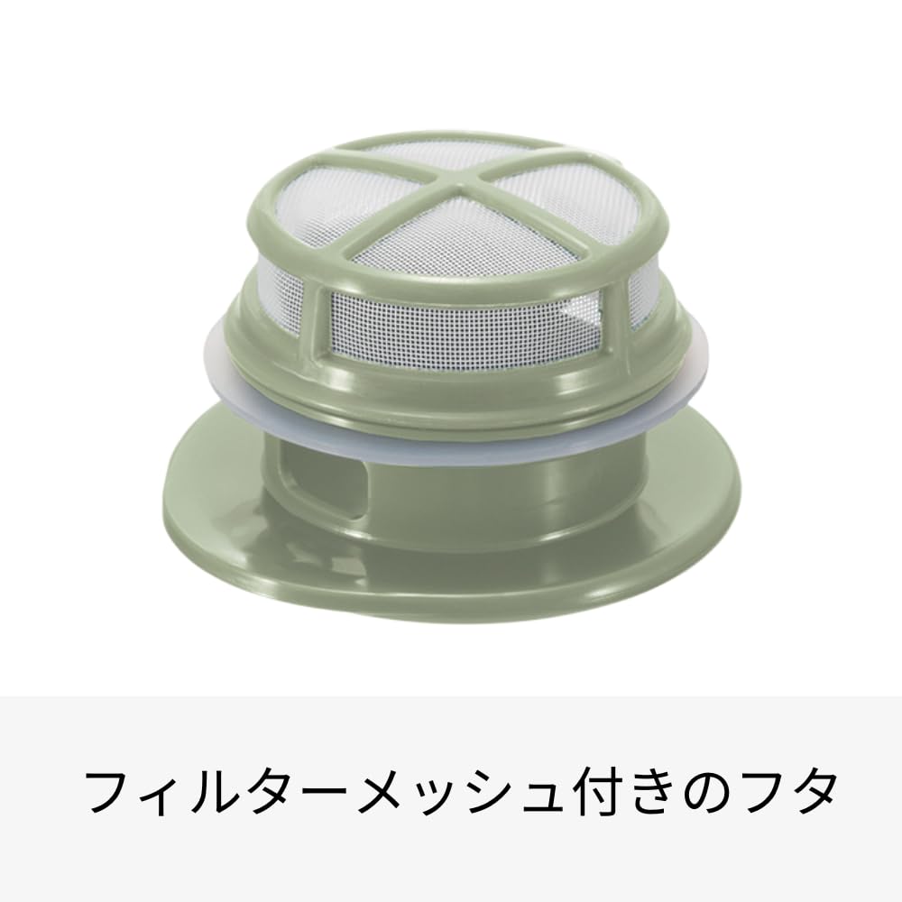 HARIO Cold Brew Tea 1000ml Smoky Boiler and Dishwasher Made In Pot, Capacity, Green, Heat-Resistant Glass, Safe, Japan, MD-10-SG