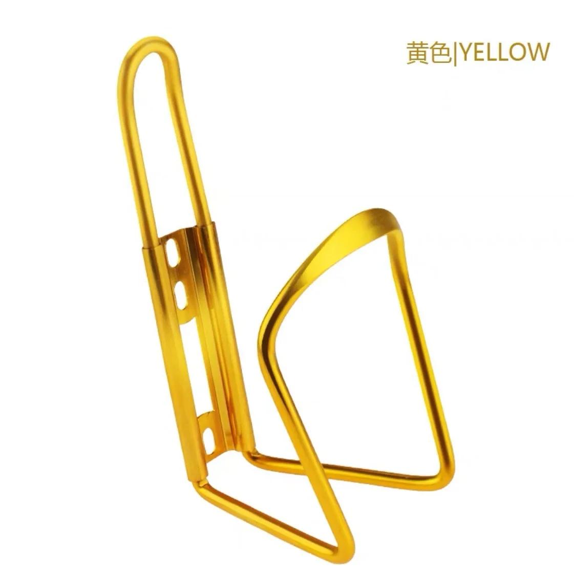 

Велосипедный держатель для бутылки воды Легкий держатель для бутылки воды из алюминиевого сплава Держатель для бутылки воды для горного велосипеда, дорожного велосипеда 5 вариантов цвета золотистый