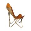 New Butterfly Chair-Indian Genuine Leather Relaxing Chair for Office and Home