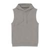 Sweat à capuche sans manches avec poche avant pour animal de compagnie Pull Sweatshirt pour femmes Léger Décontracté Porte-animal de compagnie Haut pour petits chiens Chats