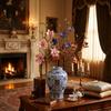 Large Artificial Magnolia Flower Handmade Realistic Faux Magnolia Branch Real Touch Luxury Fake Silk Flower Home Decoration