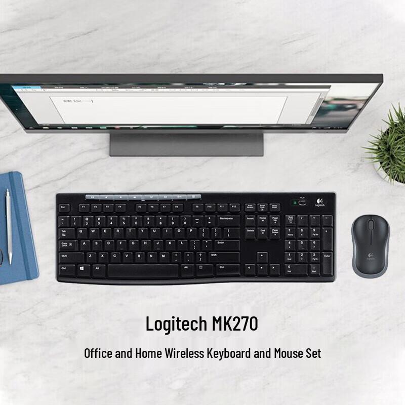 Logitech MK270 Wireless Keyboard and Mouse Combo