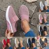 Sapatos de malha femininos ocos calçados planos respiráveis