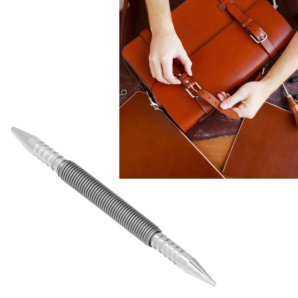 Punch Small Exquisite Metal Double Head Nail Head Setter Center Spring Nail Punch Tool