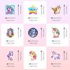 50pcs Cartoon Cute Rainbow Unicorn Stickers Pack for Scrapbooking Laptop Travel Luggage Laptop Wall Car Decoration Decal