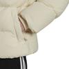 adidas Originals Trefoil Solid Color Logo Embroidery Single-Breasted Down Jacket Men Outerwear Off-White HL9201