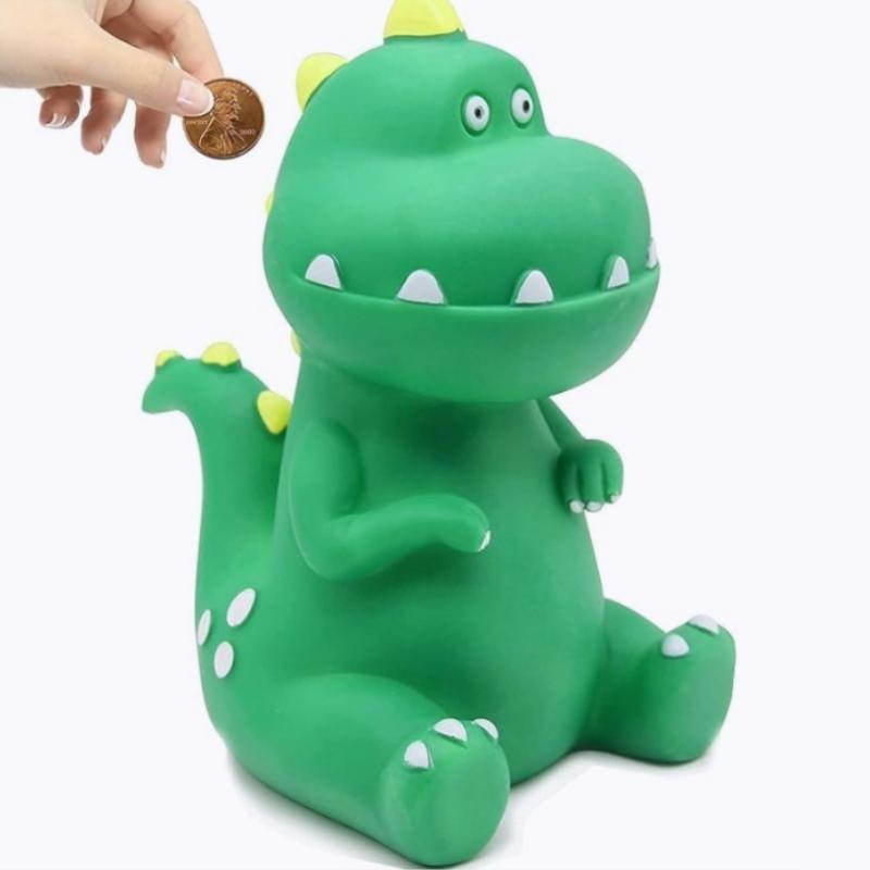 

Dinosaur Money Bank Shatterproof Tyrannosaurus Rex Piggy Bank First Coin Bank Christmas Birthday For Kids Boys Girls Home Decor