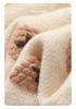 Women's Fashionable V-Neck Color Block Wool Cardigan - Autumn/Winter Sweet Strawberry Sweater