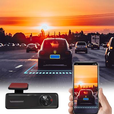 Dash Cam,1080P HD,Built In WiFi Smart Dash Camera For Cars,160° Wide-Angle FOV, WDR, Night Vision,Support APP Real-Time Viewing