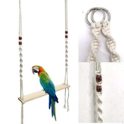 Ptak,Gniazdo dla papugi,Drewniane grzędy do żucia,Do wewnątrz,Na zewnątrz,Ptak,Stojak treningowy,Papuga