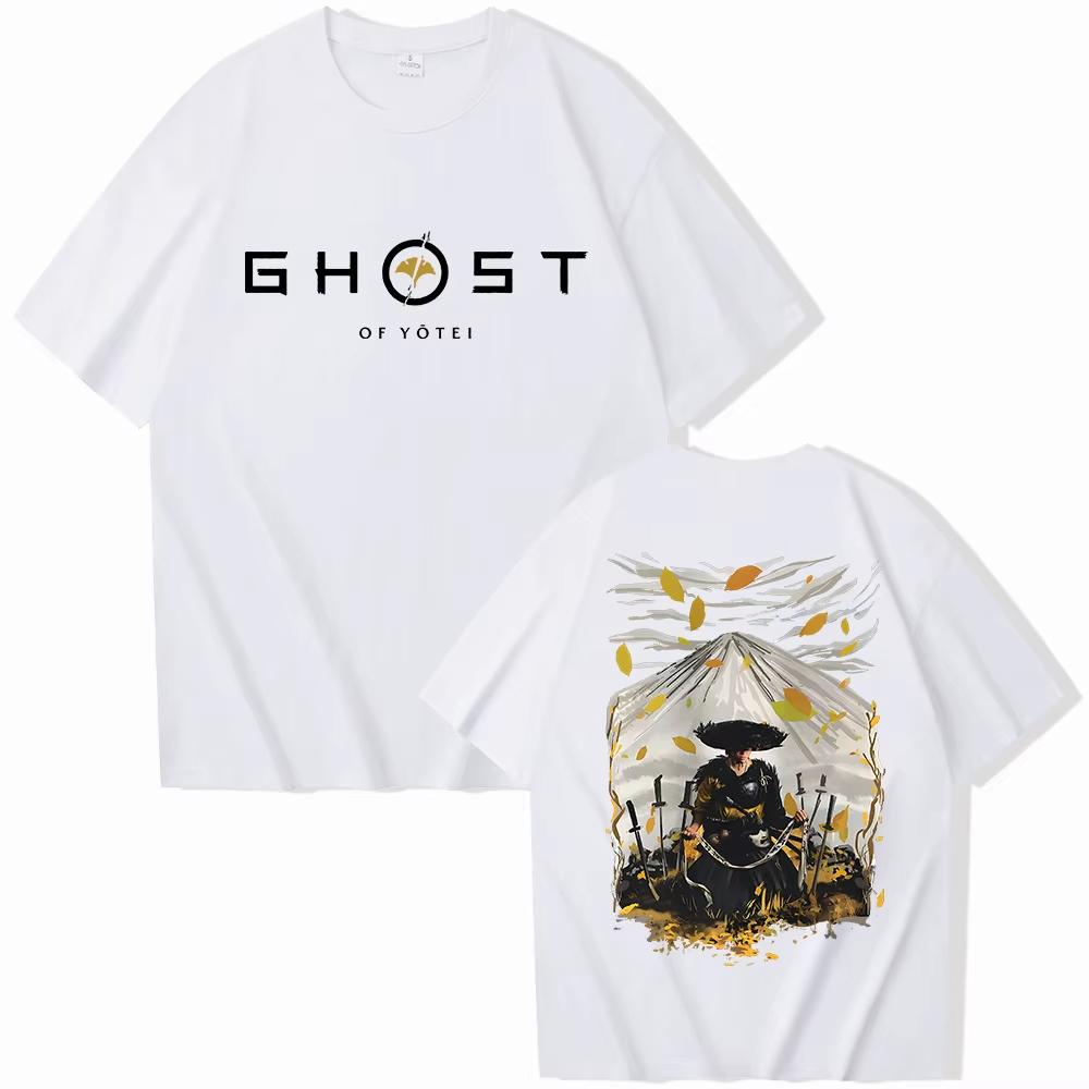 Ghost Of Yotei Graphic TShirt Game TShirt Summer Fashion Sports Women TShirt Childrens Clothing Tee Y2k Women S