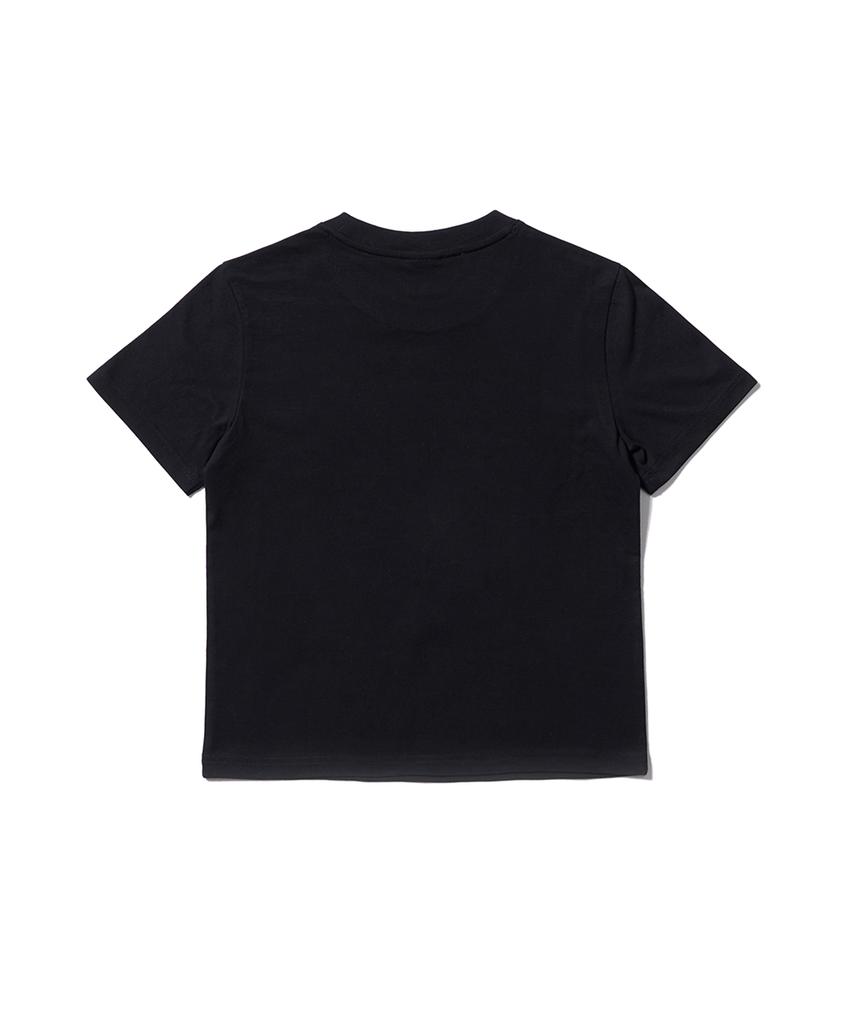 GAKKAI UNIONS Little Baby Short Sleeve T-Shirt Black