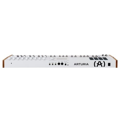 Arturia KeyLab Mk3 Keyboard Controller, 49 Keys, Velocity & Aftertouch, Pad Function, Full-Color Display, White