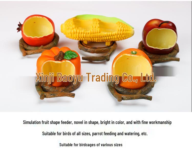 Parrot Cage Anti-Spill Water & Food Feeder Set for Cockatiels and Budgies