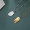 Stainless Steel Luck Arabic God Allah Pendant Necklace For Fashion Men Women Islamic Charm Islam Muslim Choker Jewelry Gifts