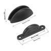 2pcs Black RV Door Retainer Kit Arc Shape Catch Holder RV Door Holder White Door Stop Retaining Catch Caravan