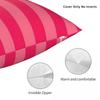 Bold Vivid Vetical Stripped Pattern Pillowcase Cushion Comfort Throw Pillow Sofa Cushions Used for Home Bedroom Living Room