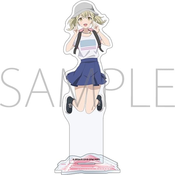 The Movie: Broken World and Miku Who Can't Sing Acrylic Stand Kohane Azusazawa Vivid Bad Squad Official Merchandise