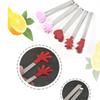 Silicone Non Slip Bread Salad Kitchen Tool Snack BBQ Tong Food Clip Cooking Utensils Ice Cube Clamp