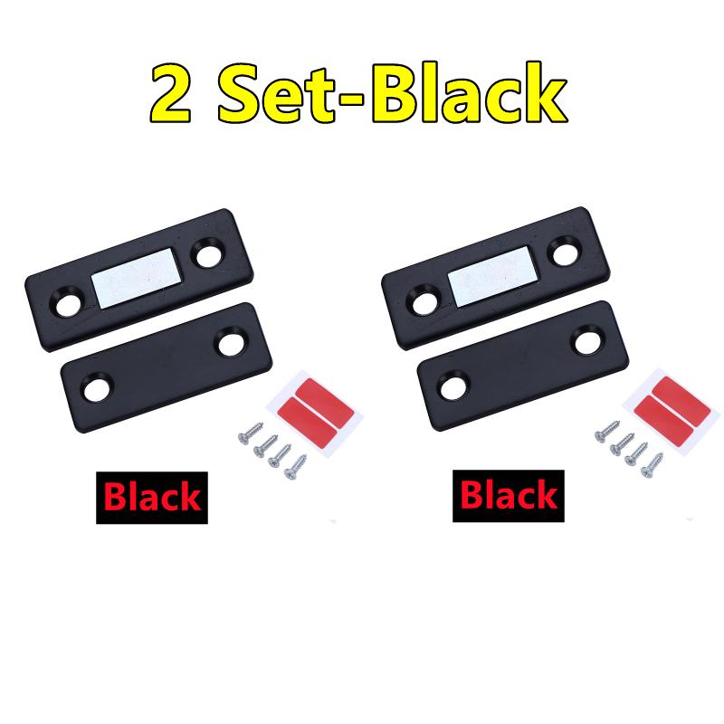 6-1Set Strong Magnetic Cabinet Catches Ultra-Thin Door Magnets Stops Invisible Adhesive Drawer Magnet Catch for Kitchen Closer