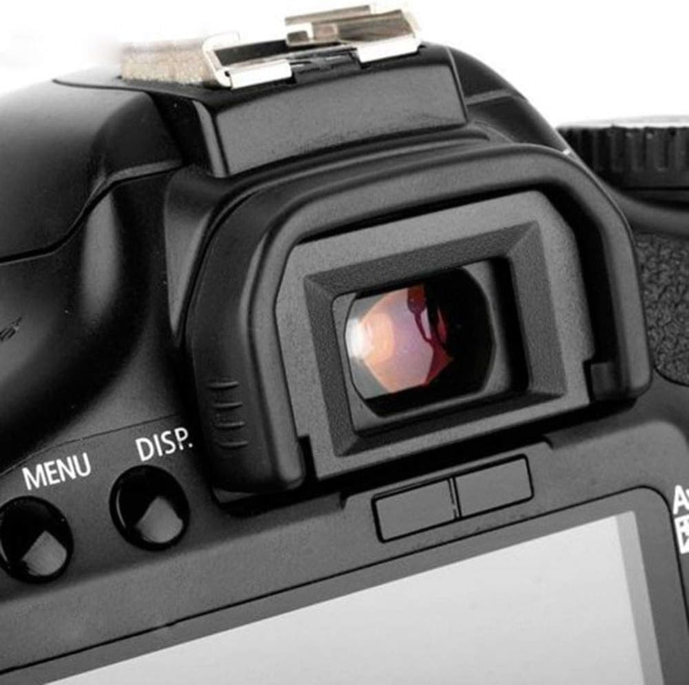 Set of 2 EG Compatible Eyecups for Canon EOS 5D Mark III 7D Mark X III with Hot Shoe Cover and Level Eyepieces, IV, 5DS, 5DSR, II, 7D, 1D, Cameras,