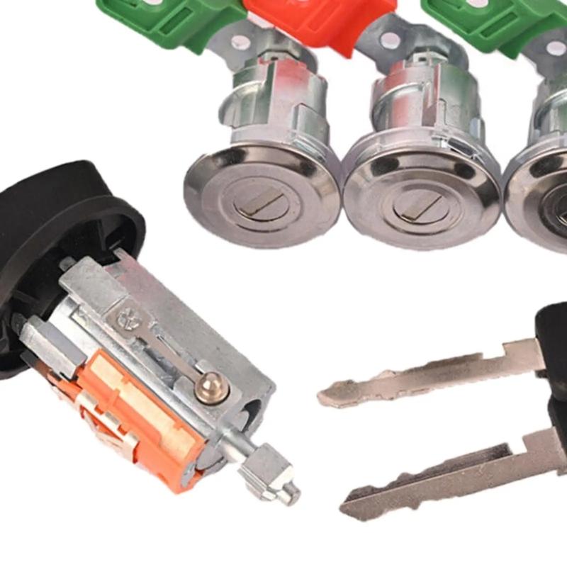 Convenient Key Set Convenient Lock Key Set 703369 DL5886 Ignition Lock Door Lock set Vehicle Spare Part for E150 E250