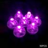 50 PZ Luci LED per Palloncini Piccole Luci a Sfera per Palloncini Mini Pallina Rotonda a LED per Bar Lanterna Decorazioni per Feste di Natale Matrimonio