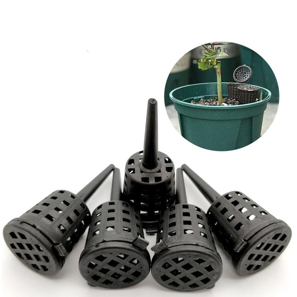 100pcs Plastic Fertilizer Baskets Cover Box Bonsai Floral Nutrient Garden Care 100pcs Plastic Fertilizer Baskets Cover Box Bonsai Floral Nutrient Garden Care