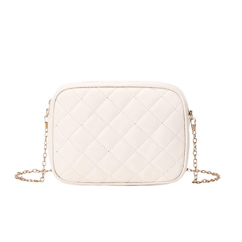 Косметичка женская свежая и милая сумка для фотоаппарата ромбовидная сумка-мессенджер белый