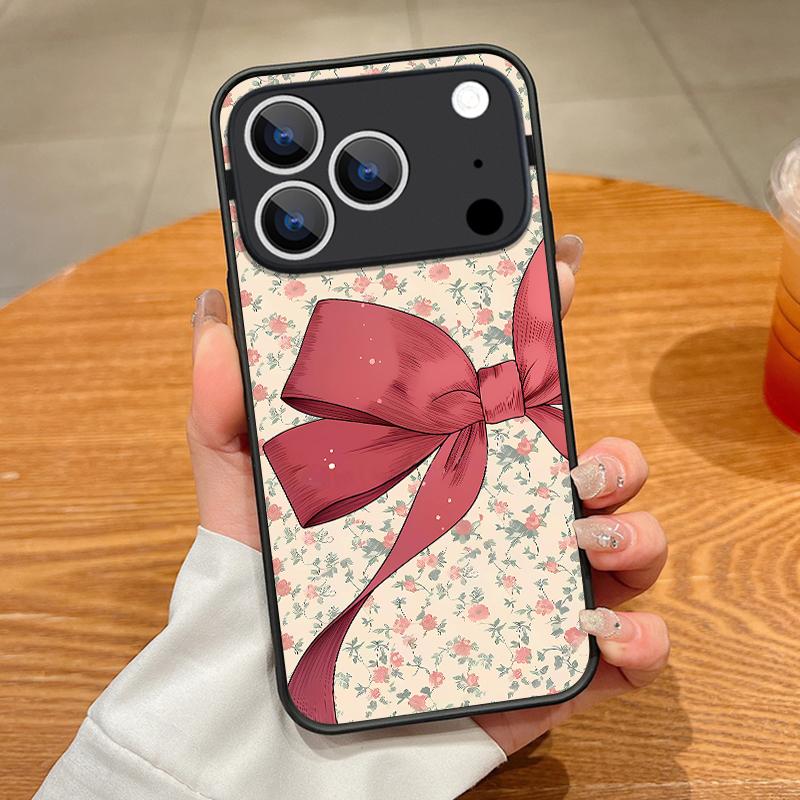 Colorful Bowknots Pattern Case For iPhone 17 Pro Max Magnetic For Magsafe Matte Cover For iPhone 16 Pro Max 15 14 13 16E Air